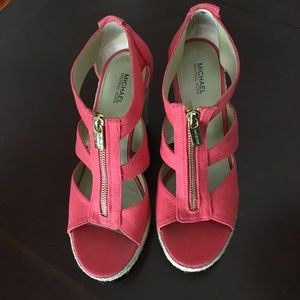 Michael Kors Platform Wedge Sandals